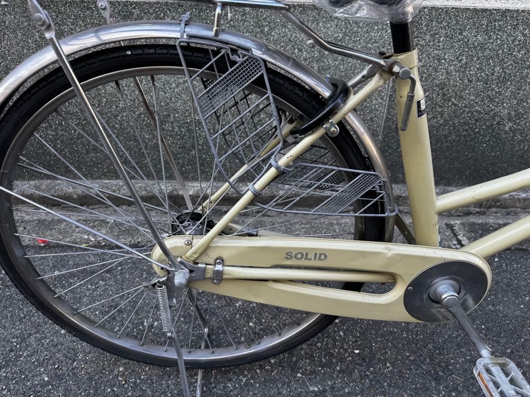 358番　全車両格安販売‼️ 26インチ　オートライト　シティサイクルママチャリ