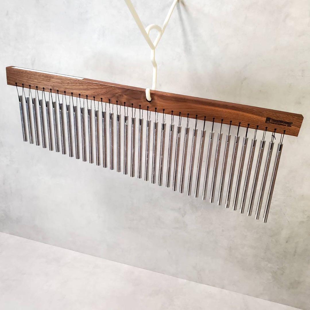 TREE WORKS ウインドチャイム 35本 1列 木製ハードケース付き