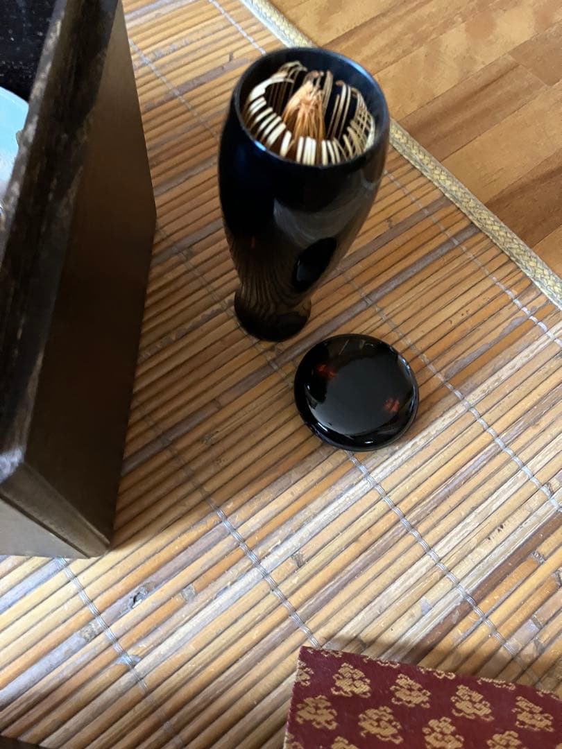茶箱　セット　茶セン　古帛紗　お茶碗　等いり