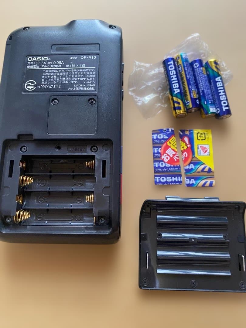 美品　 カシオ　オーダーリングハンディターミナルQF-R10