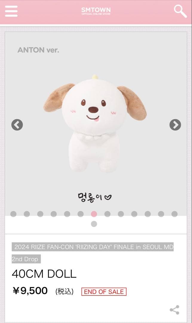 アイドル 40CM DOLL ANTON