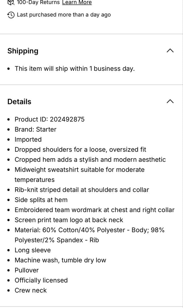 【未開封】MLB公式 ニューヨーク・メッツ レディース クロップドスウェット