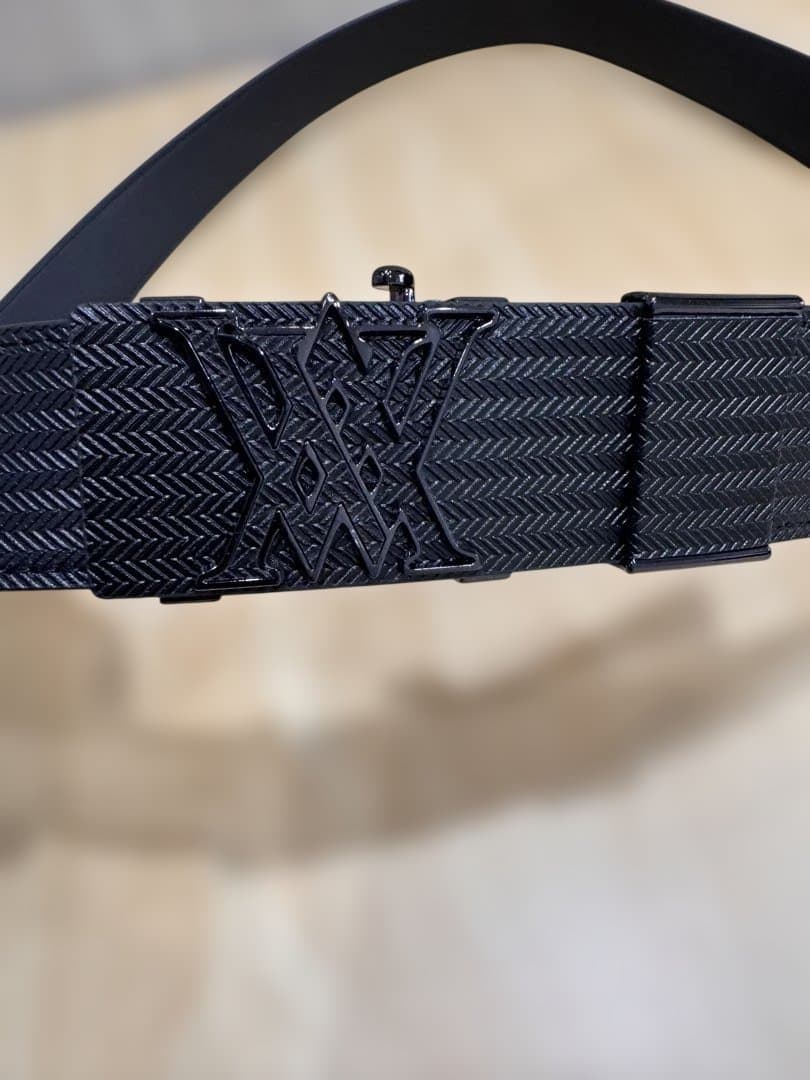 未使用ANEW GOLF メンズ ハーフフェイスホールレスレバーベルトアニュー