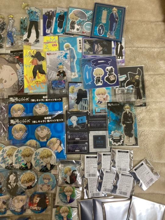 東京リベンジャーズ　東リベ　松野千冬　千冬　缶バッジ　アクリルスタンド