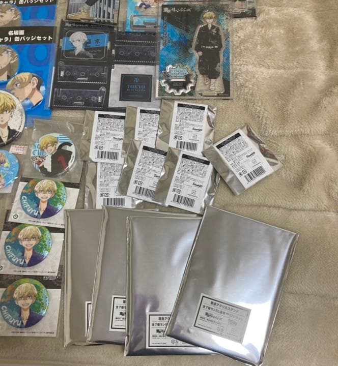 東京リベンジャーズ　東リベ　松野千冬　千冬　缶バッジ　アクリルスタンド
