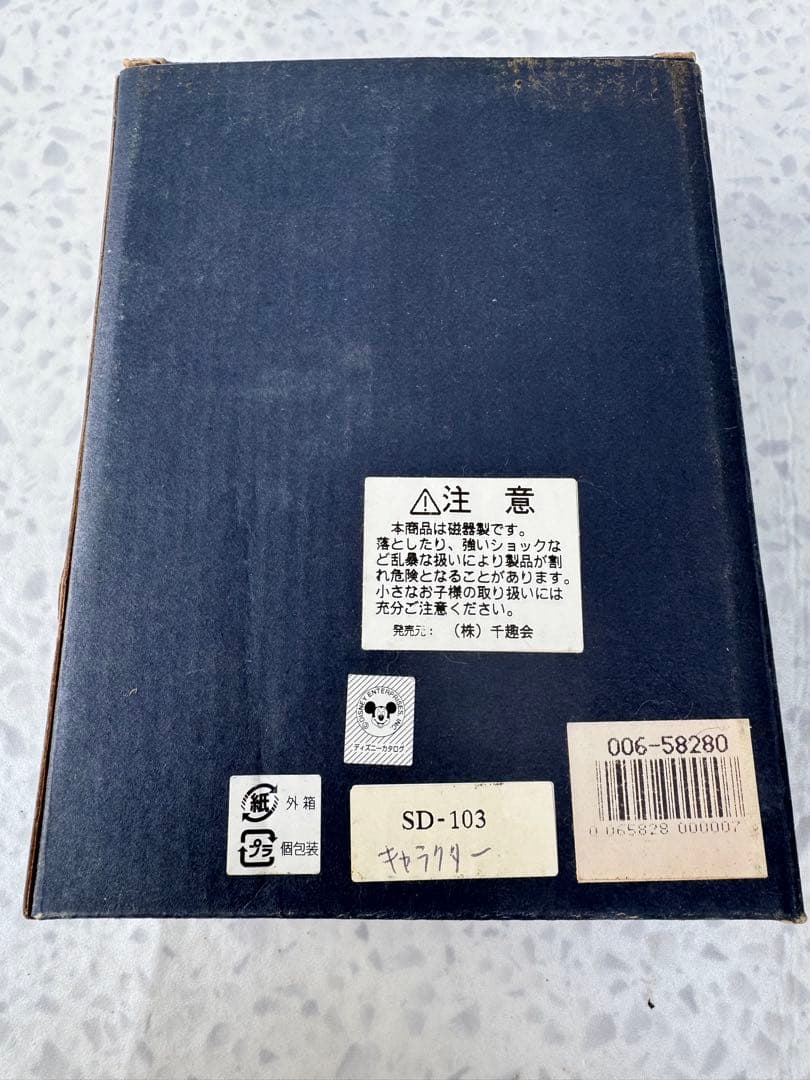 磁器製 ディズニー ミニフィギュアセット プーさんと仲間たち（管理No.31）