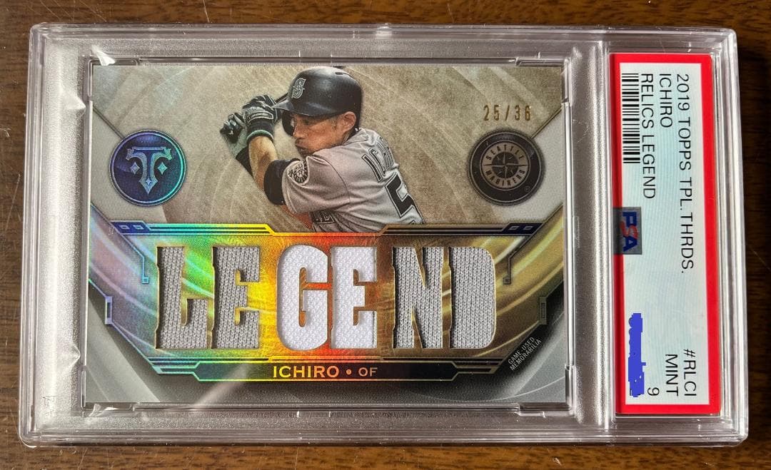イチロー TRIPLE THREADS RELICS LEGEND