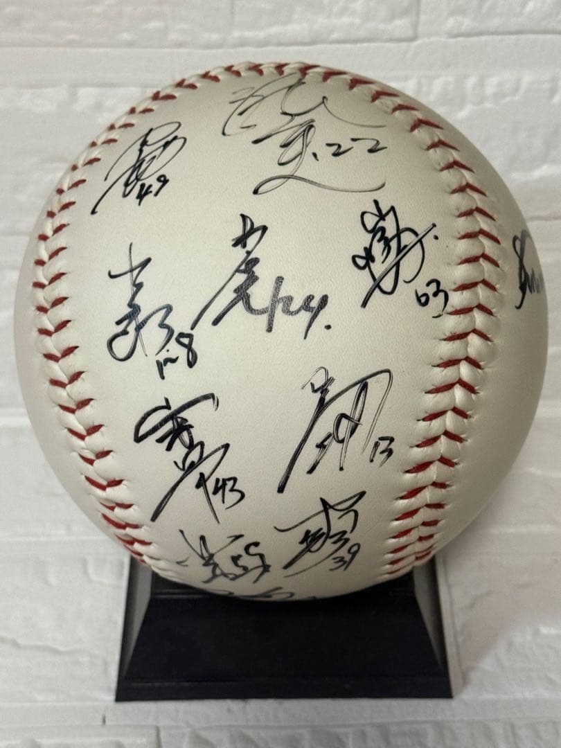 オリックス　サインボール　山本由伸