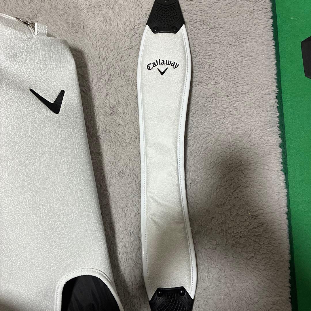 Callaway ホワイトキャディバッグ
