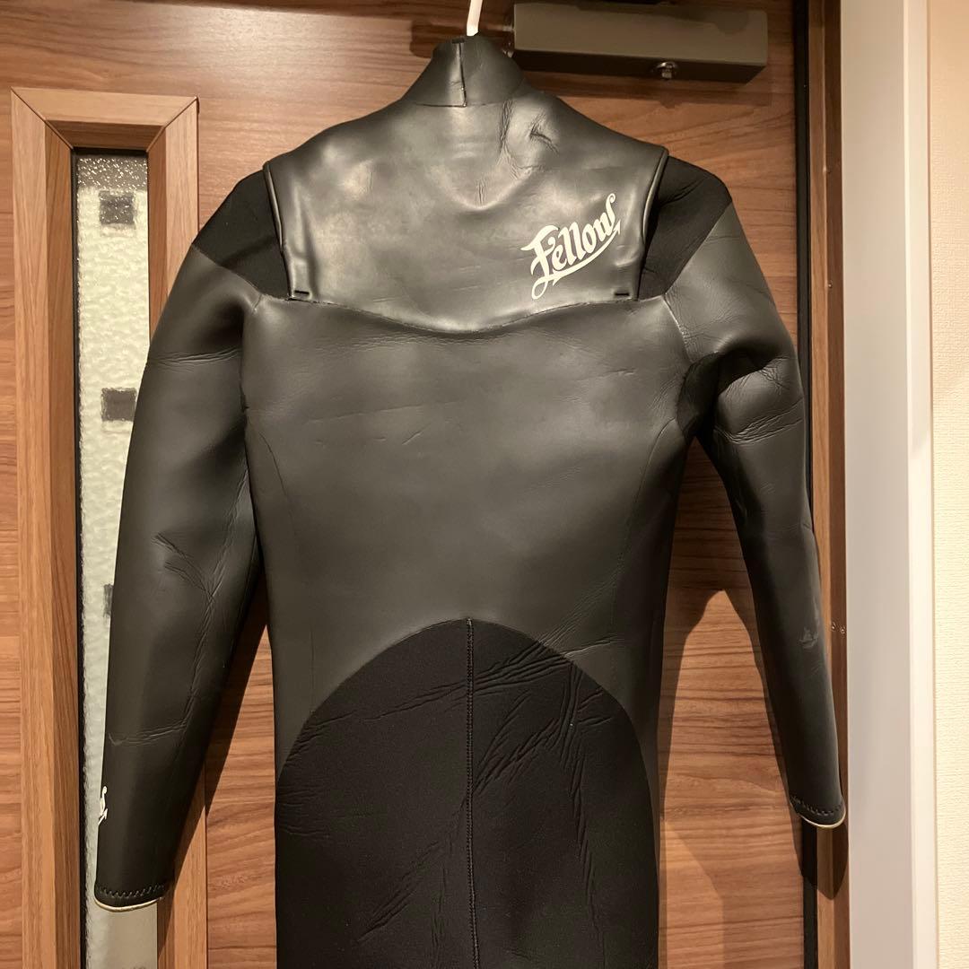 フェローウエットスーツ　fellow セミドライ5×3㎜　MLB フルスーツ