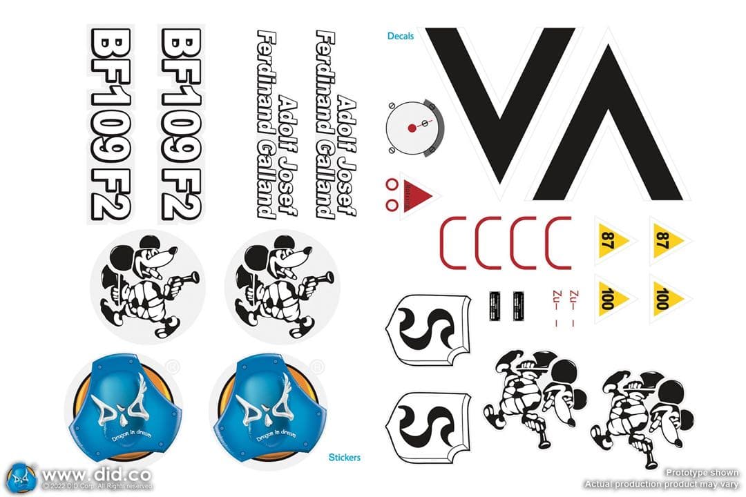 1/6 DID社　WW2ドイツ空軍　メッサーシュミットBf109 コックピット