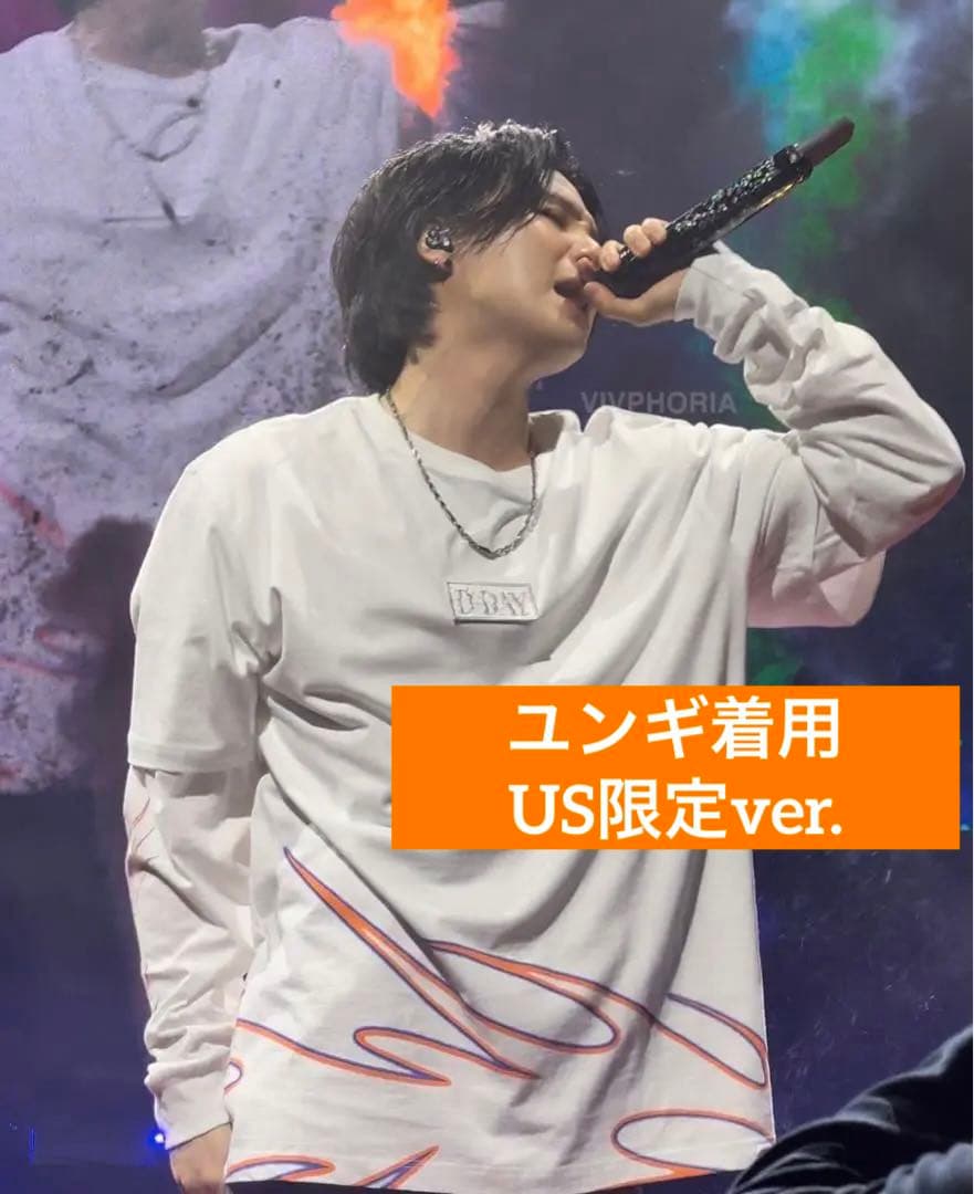 ユンギ 着用　SUGA Agust D D-DAY TシャツUS限定ver.