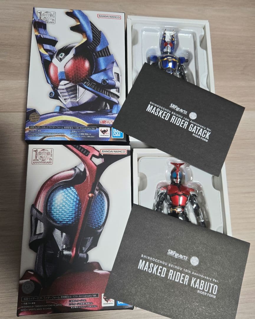 真骨彫 仮面ライダー カブト ガタック 10th Anniversary