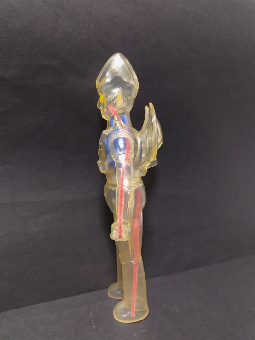 透明人間サンダーZ　 パチソフビ無版権変身サイボーグ昭和おもちゃソフビマジンガー