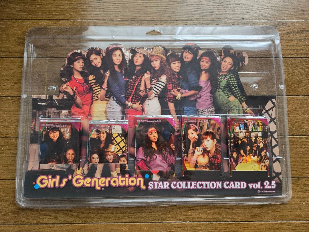 少女時代　スターコレクションカード　ブリスター