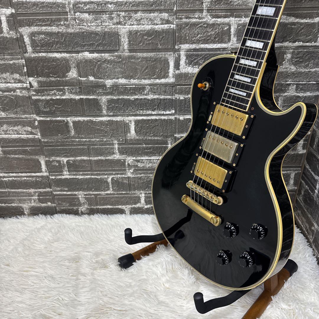 Burny RLC レスポールカスタム　 3PU 3ハム 日本製 バーニー