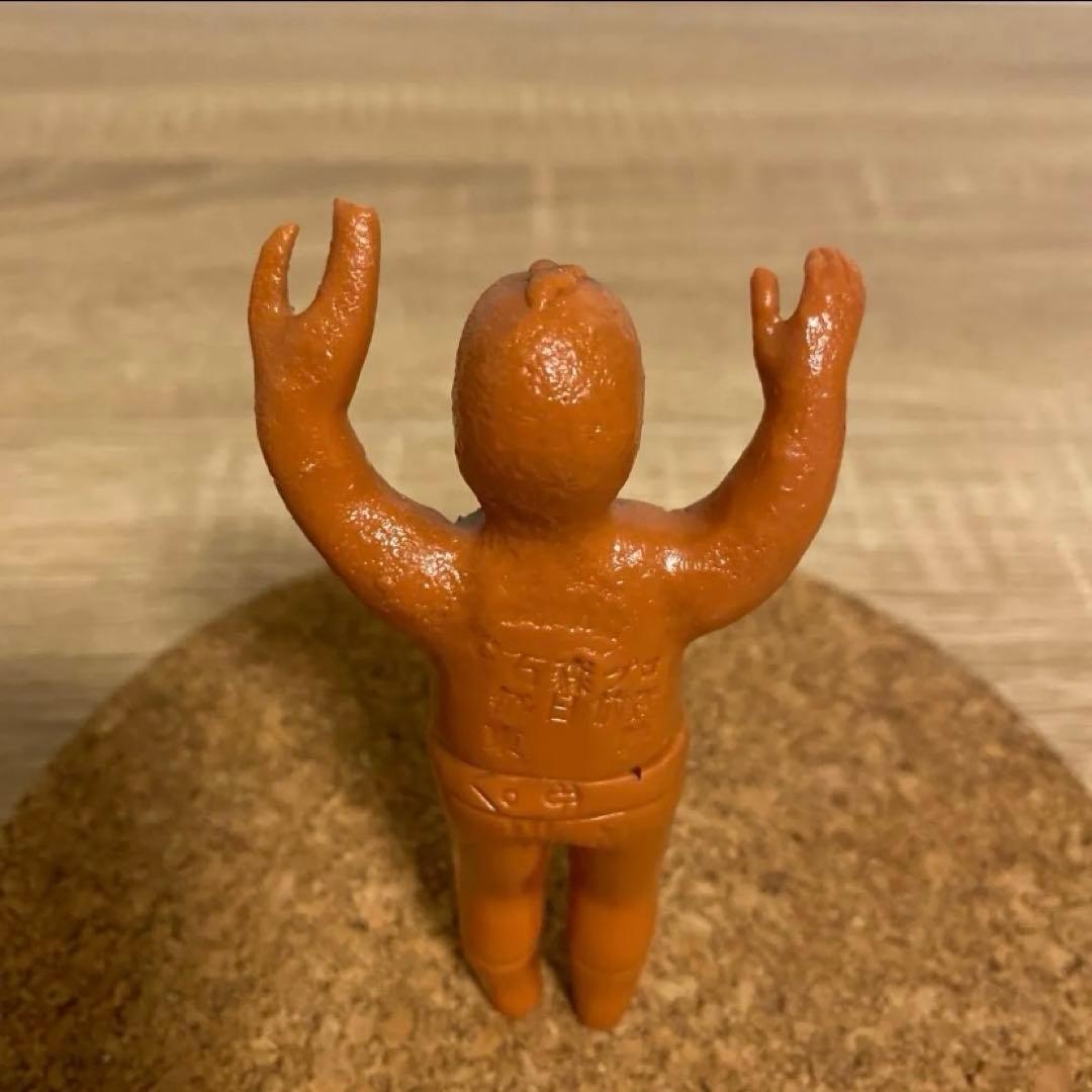 当時物　昭和レトロ　旧バンダイ ミニソフビ 仮面ライダーサソリ男　石森プロ　東映