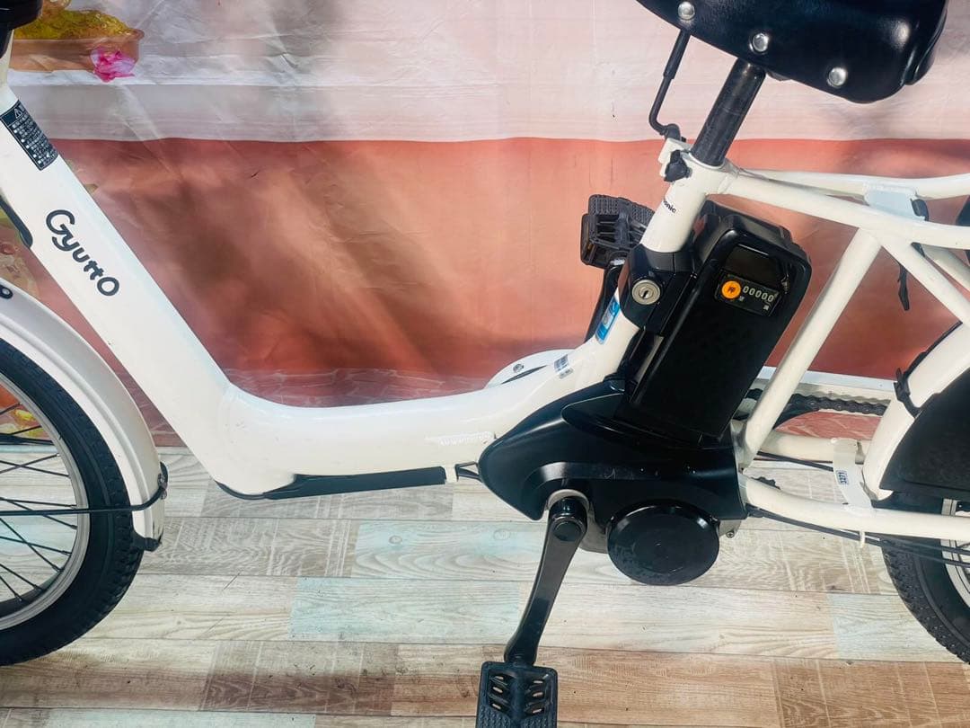 ギュットアニーズ2019年⭐️16AH！子供乗せ電動アシスト自転車Y3271