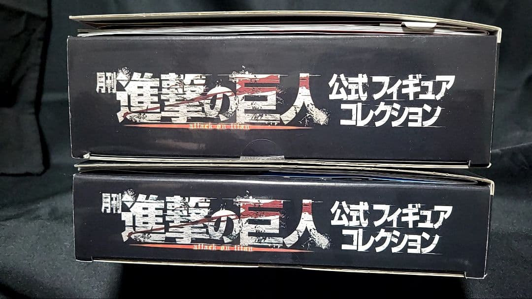 進撃の巨人 公式フィギュア Vol.1 エレン Vol.2 リヴァイ 2冊セット