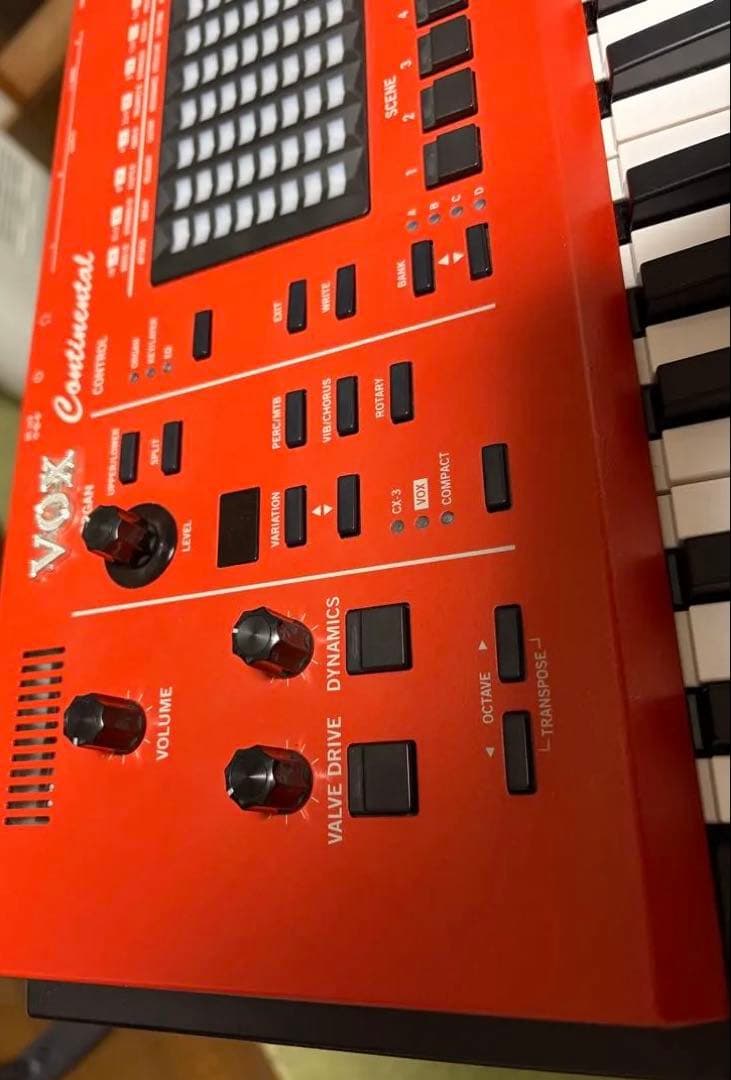 VOX Continental 61 専用ソフトケース付