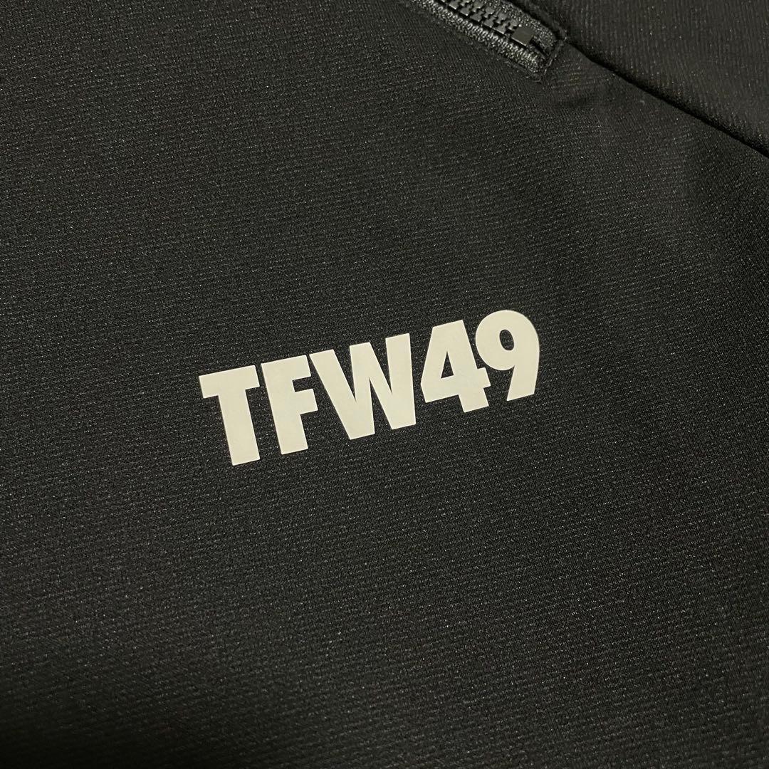 TFW49 ハーフジップ　プルオーバー　ブラック　L スニード　ゴルフ