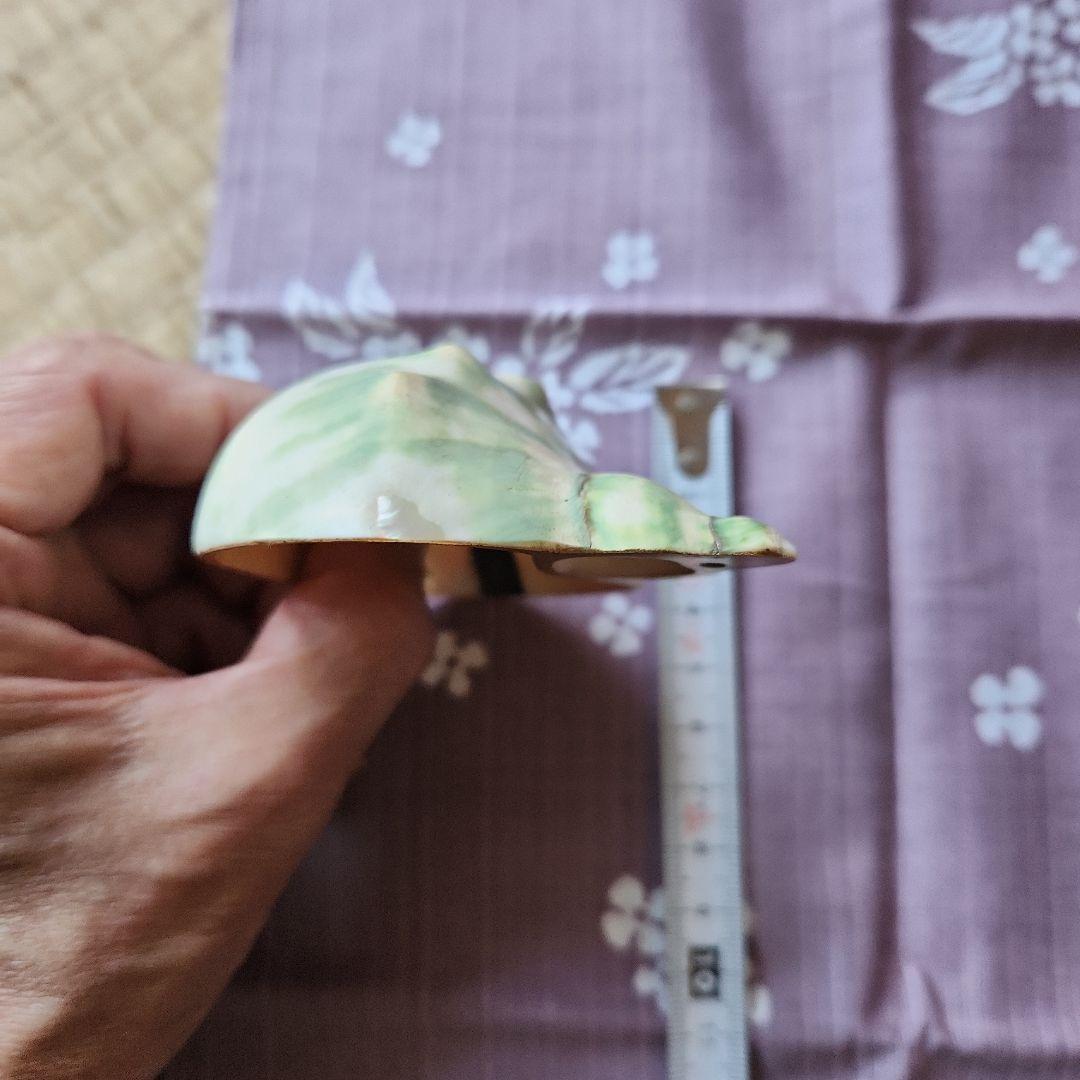 正光作　夜光貝？アンティーク工芸品