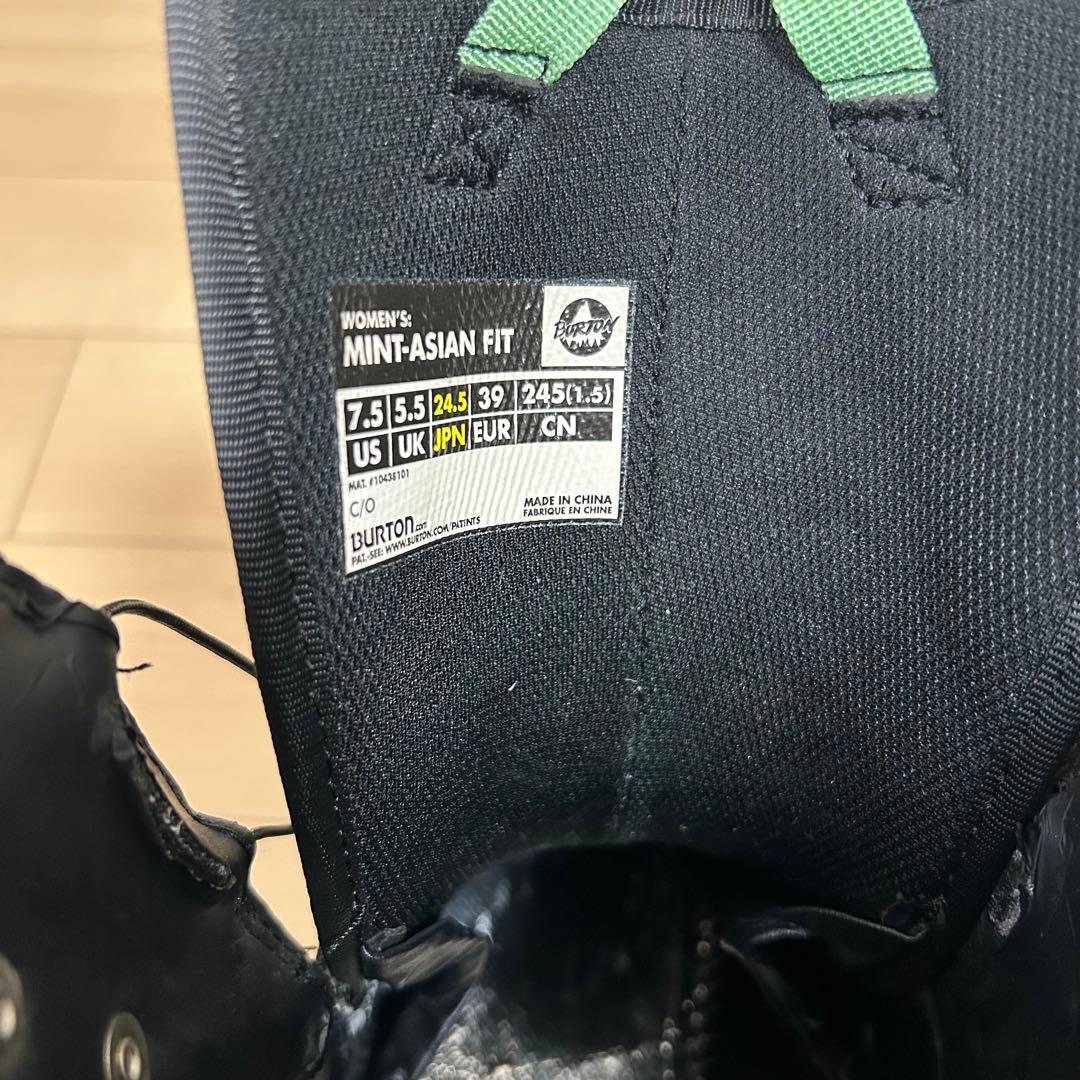 BURTON スノーボードブーツ MINT-ASIAN FIT 24.5cm