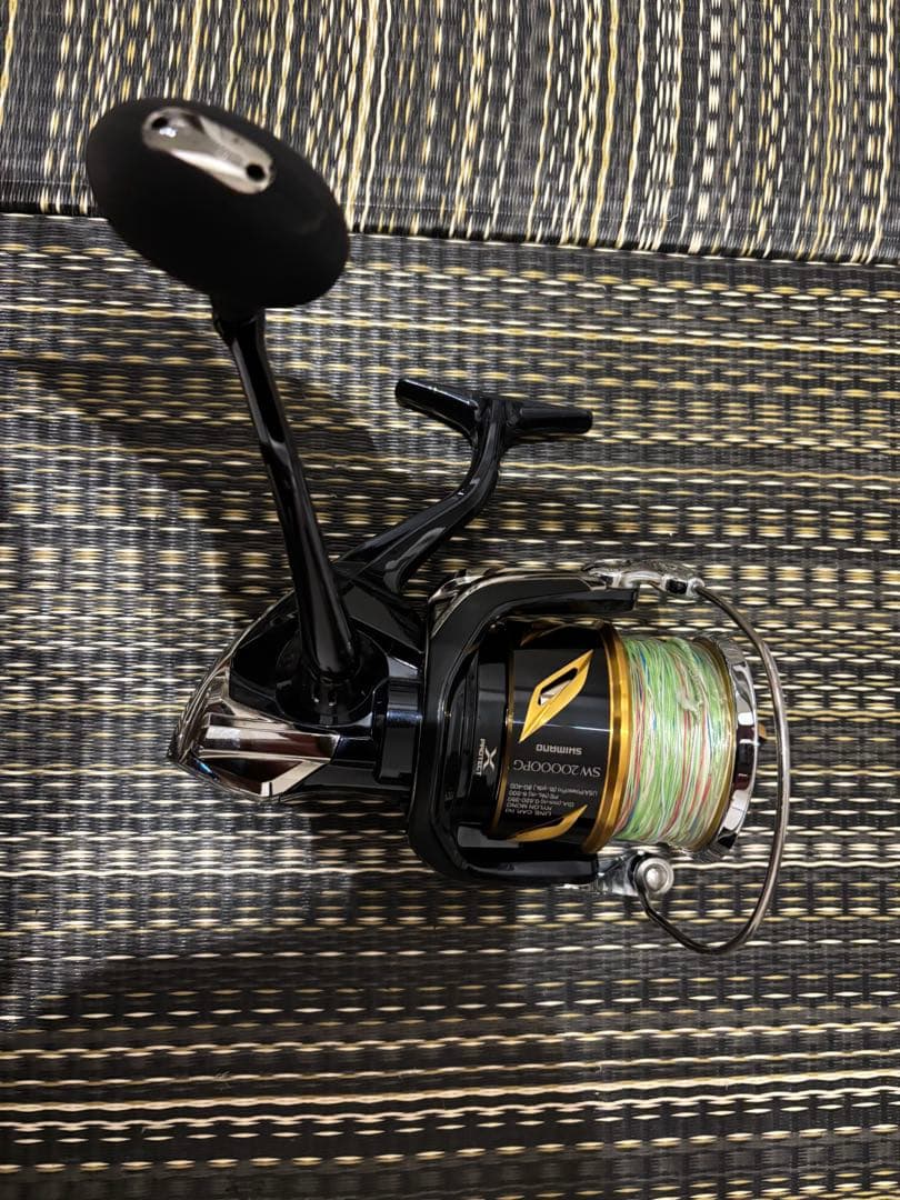 シマノ20ステラSW 20000PG リーダーライン付き