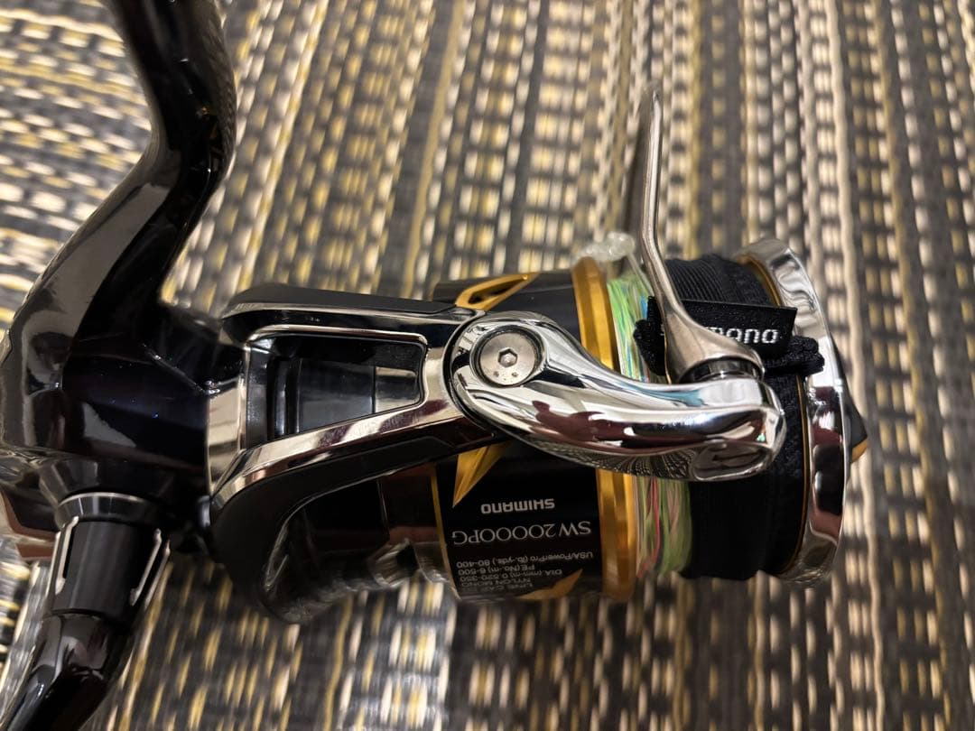 シマノ20ステラSW 20000PG リーダーライン付き