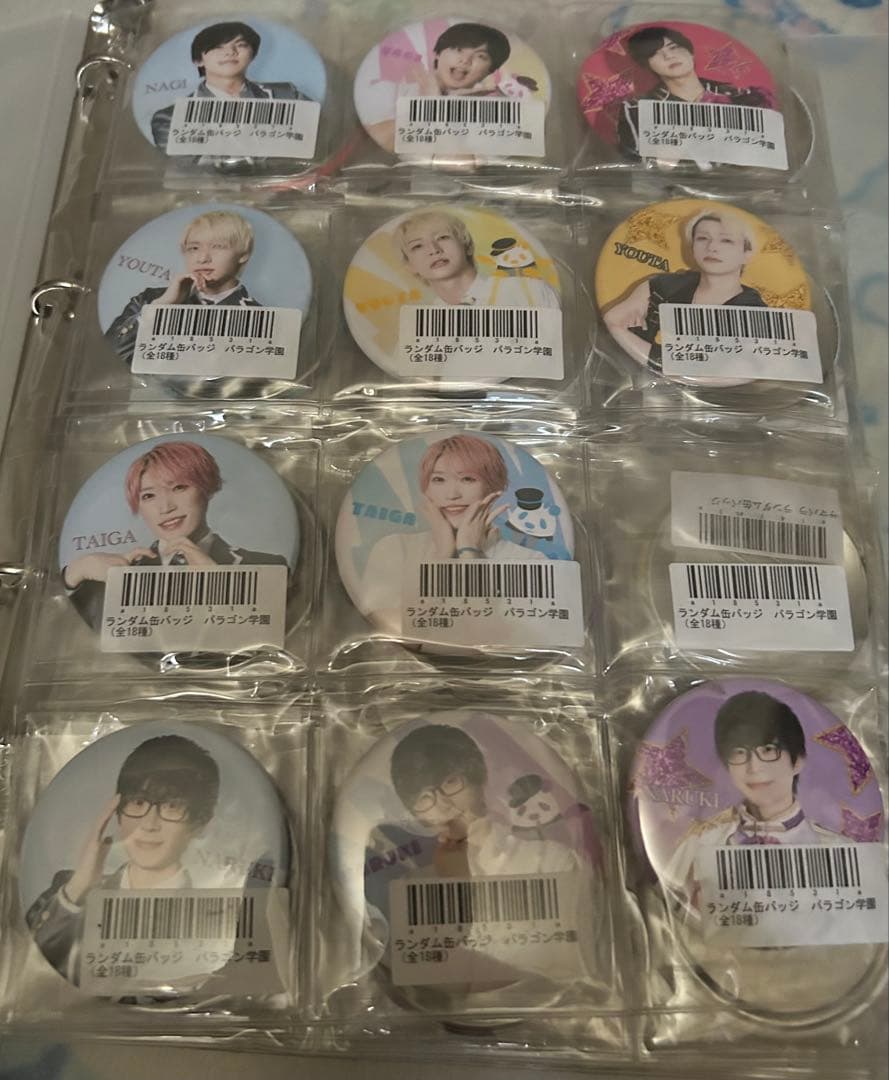 パンダドラゴン 缶バッジ 64個 バラ売り可