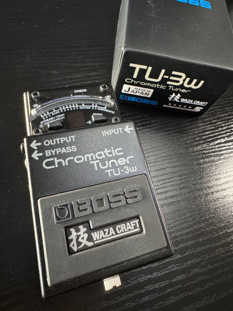 【新品同様】BOSS TU-3W WAZA