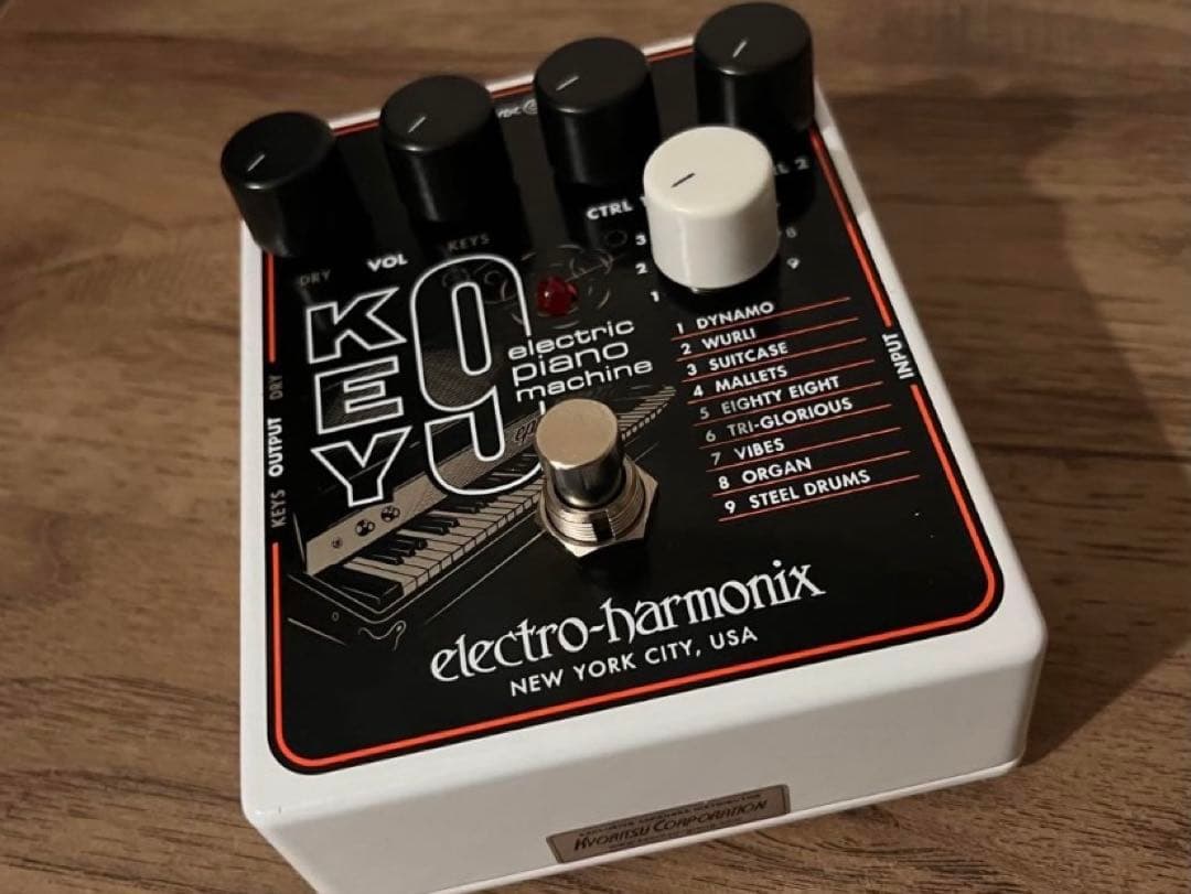 electro-harmonix Key 9 エレクトリックピアノエフェクター
