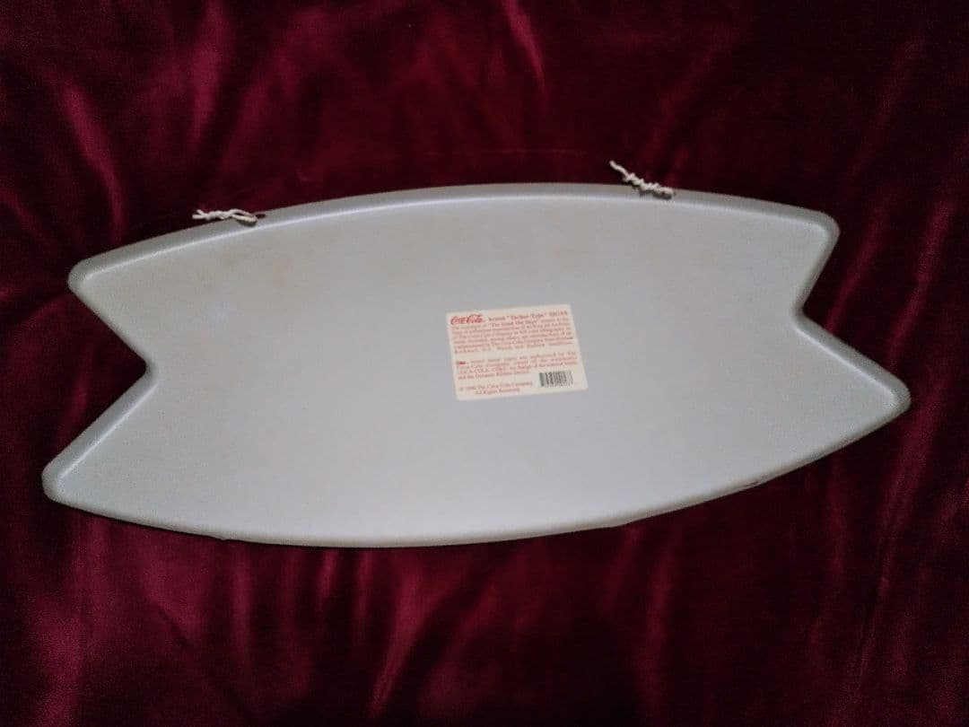 アメリカン雑貨コカコーラメタルサイン看板フィッシュテール型レトロ、アンティーク