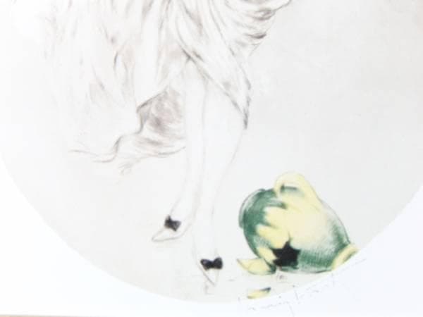 ルイ・イカール限定版・アールデコ/水差し/版上サイン、希少な額装用画集より