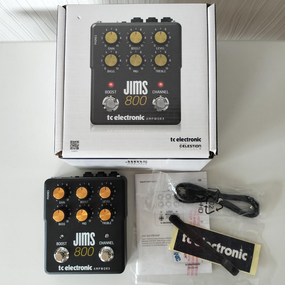 tc electronic JIMS 800 PREAMP（プリアンプ）