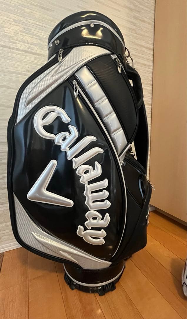 Callaway キャロウェイ　キャディバッグ ブラック シルバー【送料込み】