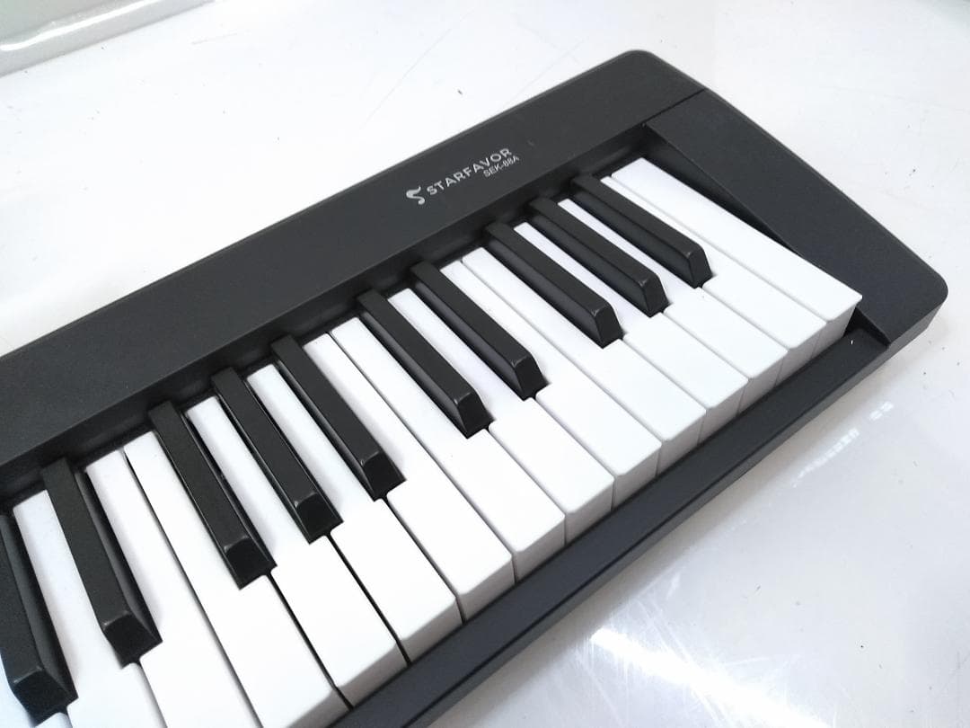 STARFAVOR 電子キーボード SEK-88A イヤホン ケース付 △