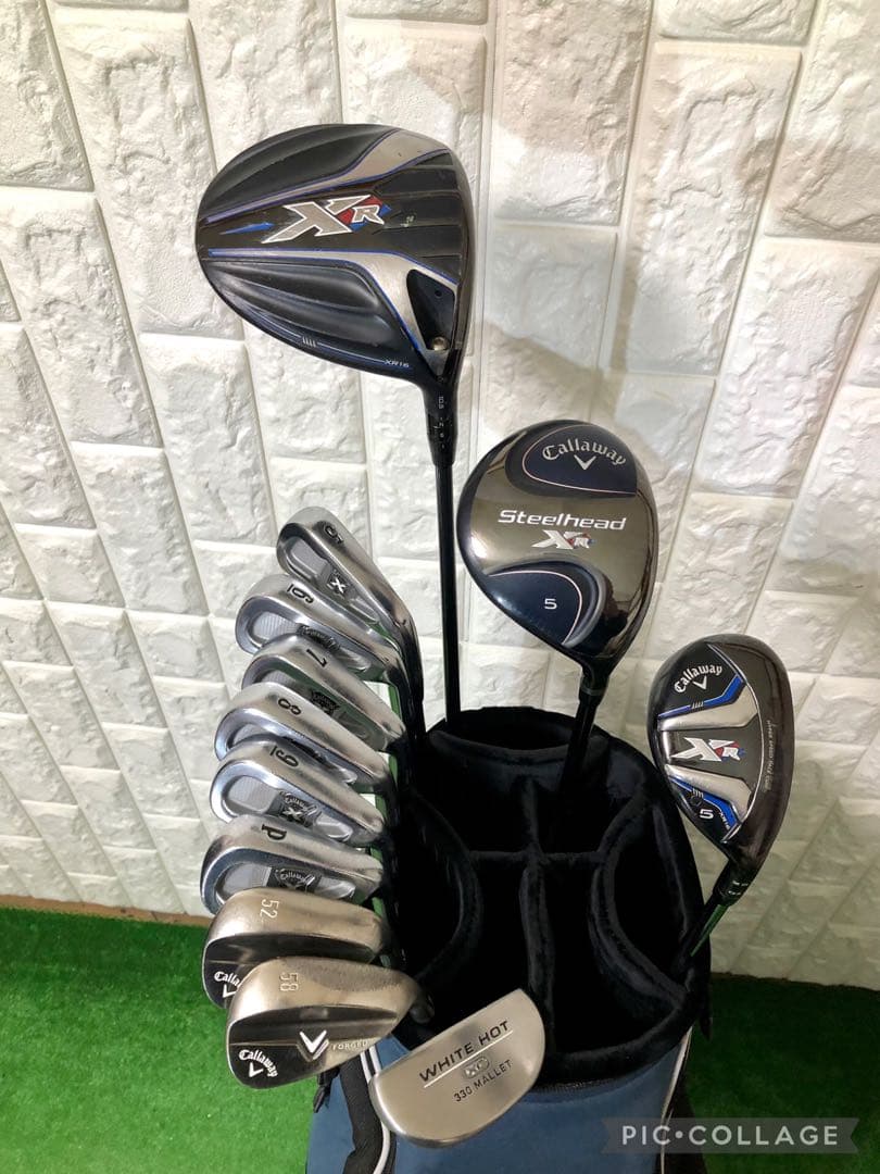 初心者おすすめ☆メンズ ゴルフクラブセット☆キャロウェイ☆キャディバッグ付