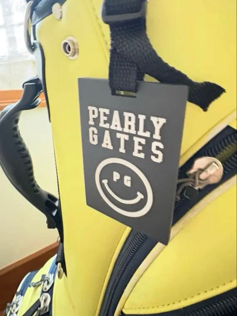 PEARLY GATES キャディバッグ ＆ヘッドカバーセット89 イエロー