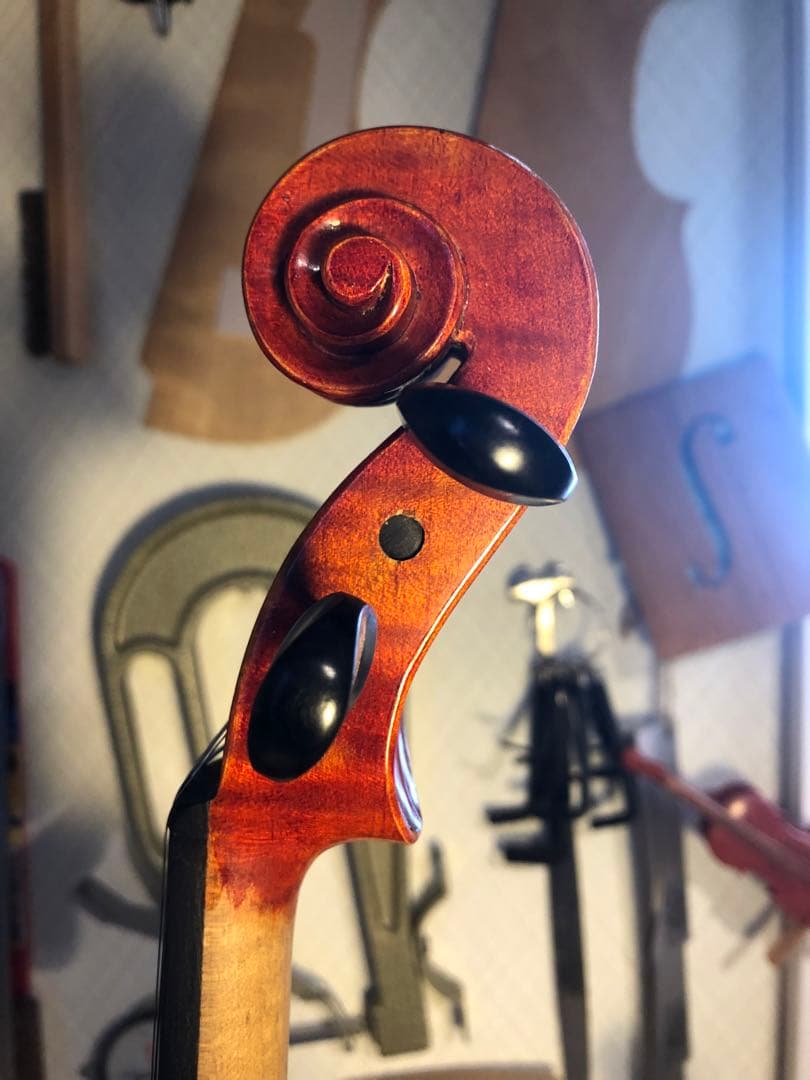 【駒&魂柱調整済】valente分数バイオリンVN30 1/2 2012