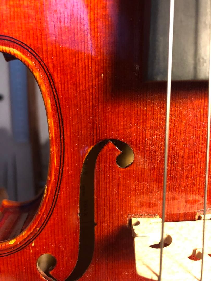 【駒&魂柱調整済】valente分数バイオリンVN30 1/2 2012