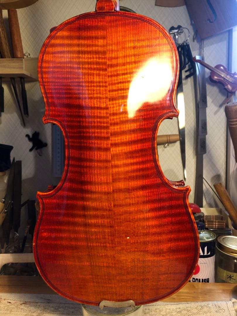 【駒&魂柱調整済】valente分数バイオリンVN30 1/2 2012