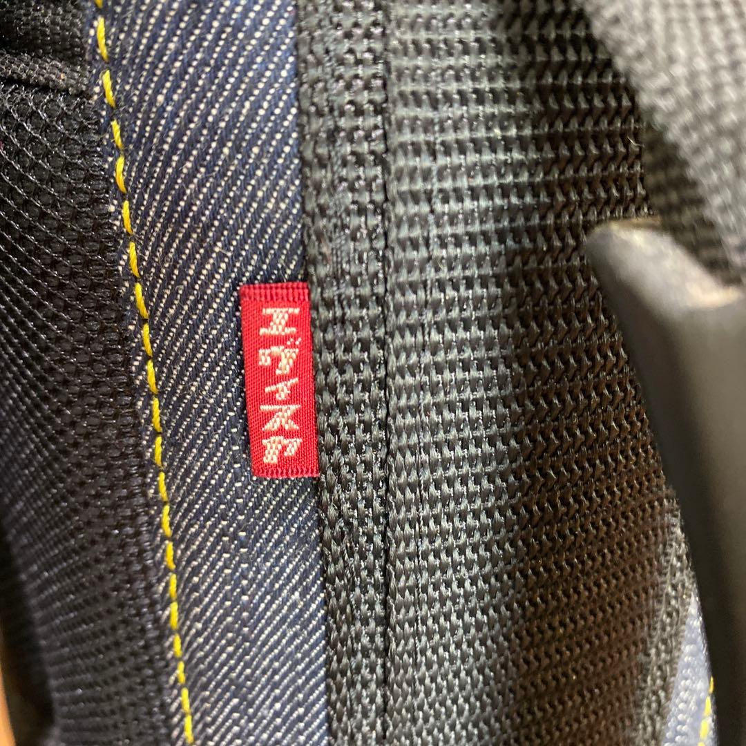 エヴィス　デニム キャディバッグ スタンド機能　グローブ等おまけ付　EVISU