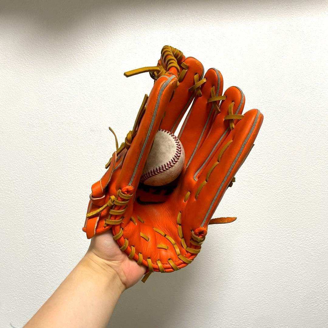 ナイキ ダイヤモンドレディ 型抜群 即戦力 極美品 軟式 外野手用グローブ