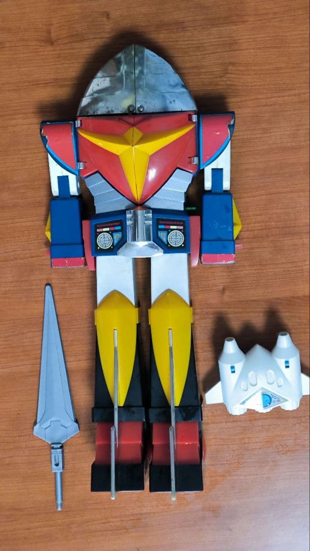 無敵鋼人ダイターン3 電動巨大セット　ジャンク　クローバー