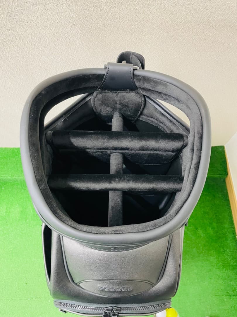 ゴルフバッグ・キャディバッグ VESSEL PRIME 2.0 Staff Black