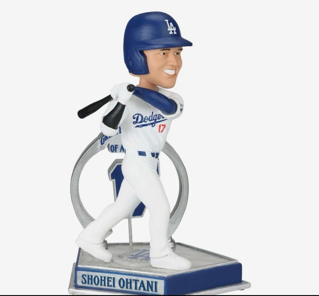 224個限定！大谷翔平　ドジャース 伝説の背番号17 ボブルヘッド