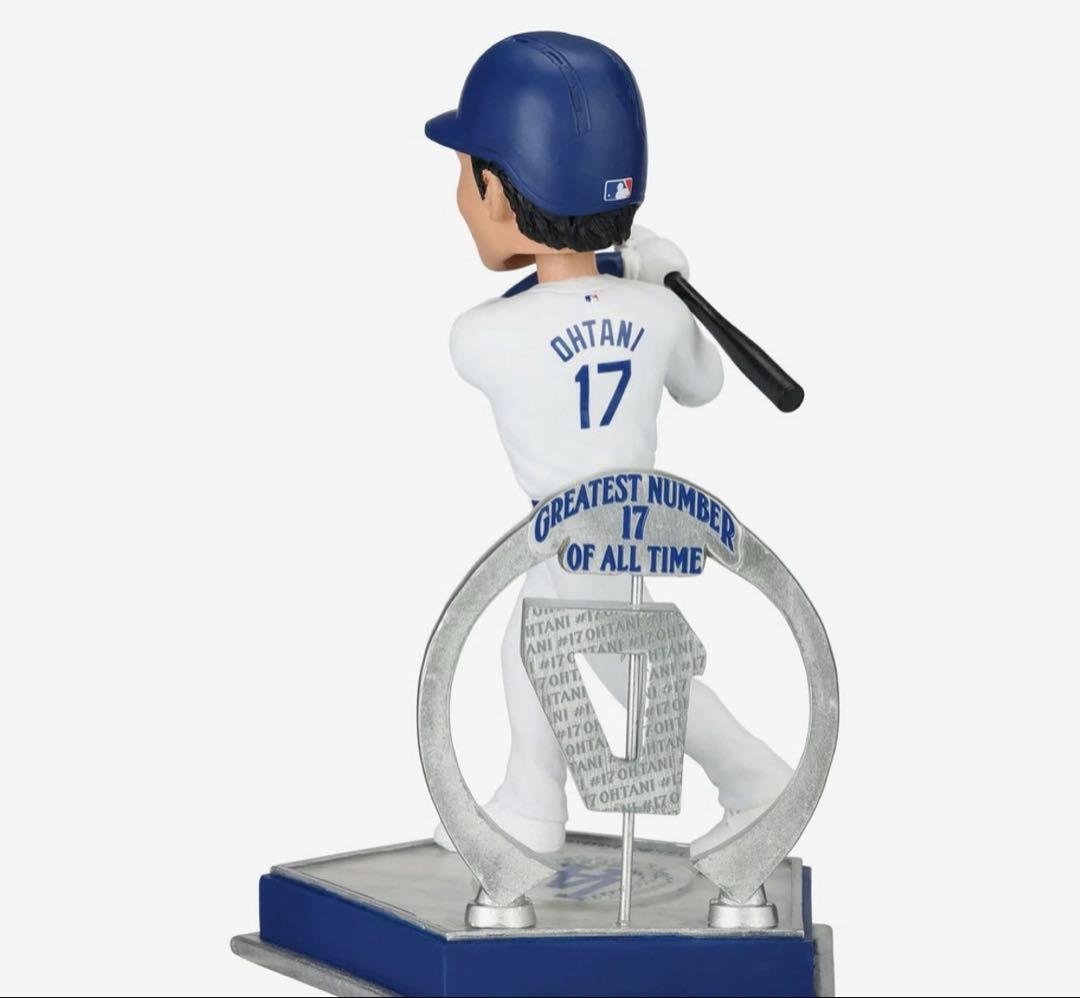 224個限定！大谷翔平　ドジャース 伝説の背番号17 ボブルヘッド