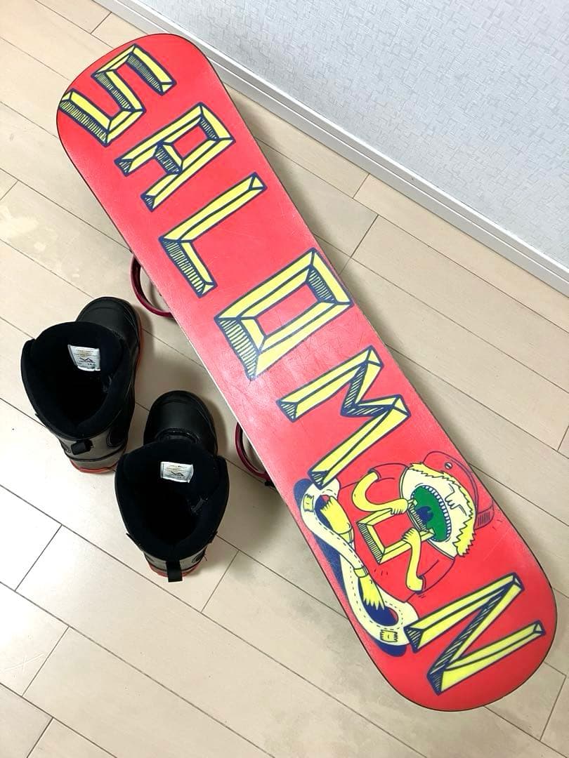 ブーツ24.0cm サロモン　スノーボード 110 子供用キッズジュニア
