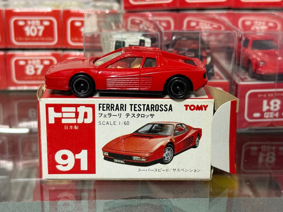 トミカ フェラーリ テスタロッサ 日本製